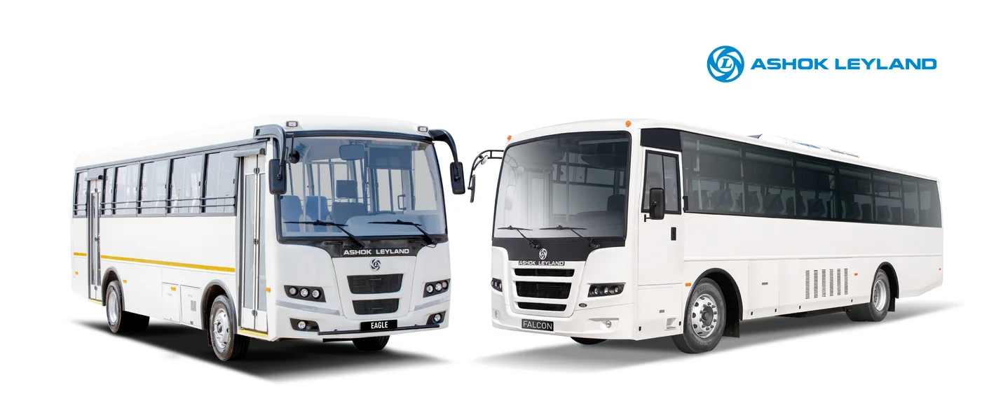 Ashok Leyland Buses:  Introducing Falcon and Eagle Models Now Available in Angola