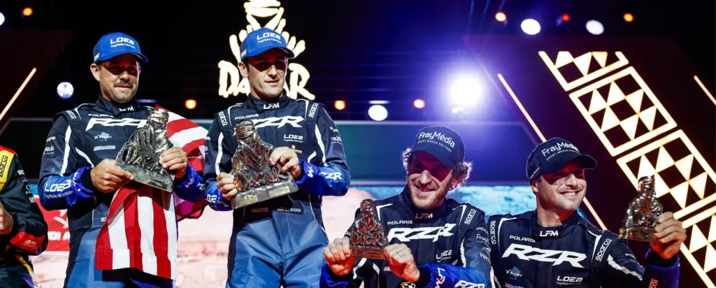 Polaris vence o Dakar