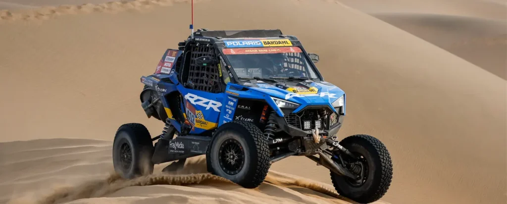 Polaris vence o Dakar